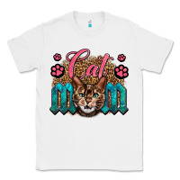 White Western Cat Mom Classic Tee - LillyAllenDesigns
