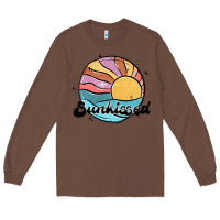 Chestnut sunkissed Long Sleeve Tee - MaliasSmallBusiness