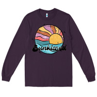 Plum sunkissed Long Sleeve Tee - MaliasSmallBusiness