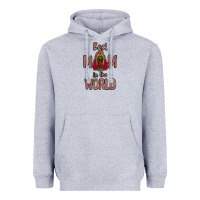 Heather Grey Best Mom in the World Heavyweight Hoodie - Bettercallsaul