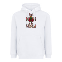White Best Mom in the World Heavyweight Hoodie - Bettercallsaul