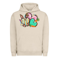 Pigment French Oak Easter heart Easter Day Urban Hoodie - CowGirlArtShop