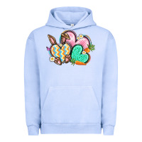 Pigment Grape Ice Easter heart Easter Day Urban Hoodie - CowGirlArtShop