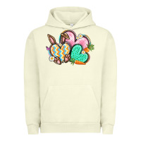 Pigment Pistachio Easter heart Easter Day Urban Hoodie - CowGirlArtShop