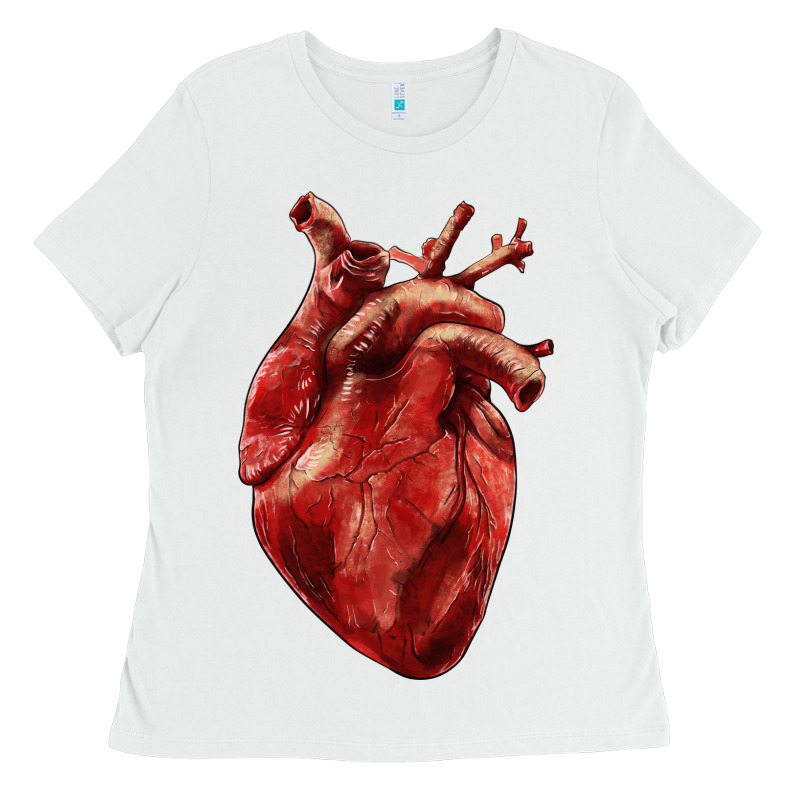 Anatomical Heart Ladies Tee by RanaPortraitStore | Teevron