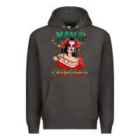 Smoke Mama Chingona Skull Premium Hoodie - texasbilliewilder