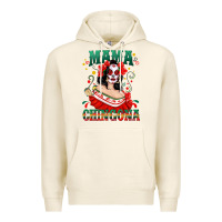 Tofu Mama Chingona Skull Premium Hoodie - texasbilliewilder