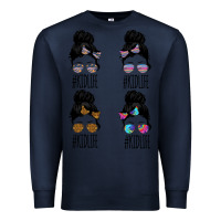 Navy KIDLIFE Girl Bundle Premium Sweatshirt - Bettercallsaul