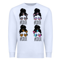 White KIDLIFE Girl Bundle Premium Sweatshirt - Bettercallsaul