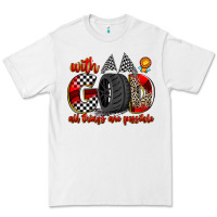 White with god all things are possible Premium Tee - Zillion Design Studio