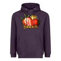 Plum Strawberry Summer Heavyweight Hoodie - Bettercallsaul