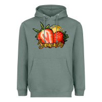 Sage Strawberry Summer Heavyweight Hoodie - Bettercallsaul