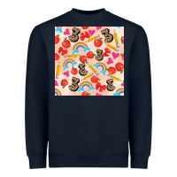 Navy back to school seamless pattern 3 (3600x3600) Heavyweight Sweatshirt - AdoDesignShop
