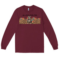 Burgundy life is better with a pittie Long Sleeve Tee - JahusDesignShop