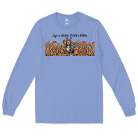 Colony Blue life is better with a pittie Long Sleeve Tee - JahusDesignShop