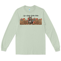 Matcha life is better with a pittie Long Sleeve Tee - JahusDesignShop