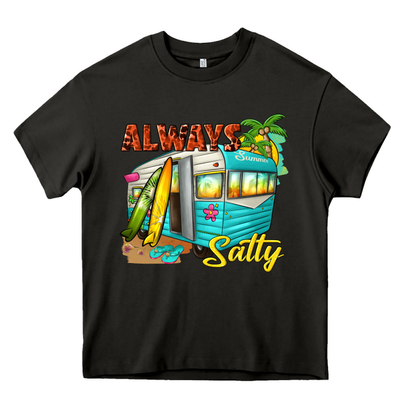 Always Salty With Caravan Heavy Core Tee by texasbilliewilder | Teevron