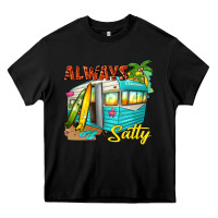 Black always salty with caravan Heavy Core Tee - texasbilliewilder