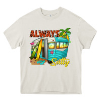 Cream always salty with caravan Heavy Core Tee - texasbilliewilder