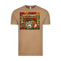 Vintage Coffee hispanic heritage month gnomes tumbler Vintage Tee - BundleAndBundleShop