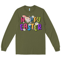 Army Green easter Long Sleeve Tee - MaliasSmallBusiness