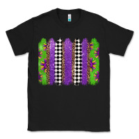 Black mardi gras brushstrokes Classic Tee - Jasminsmagicworld