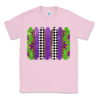 Bubblegum Pink mardi gras brushstrokes Classic Tee - Jasminsmagicworld