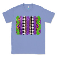 Mardi Gras Brushstrokes Classic Tee | Teevron