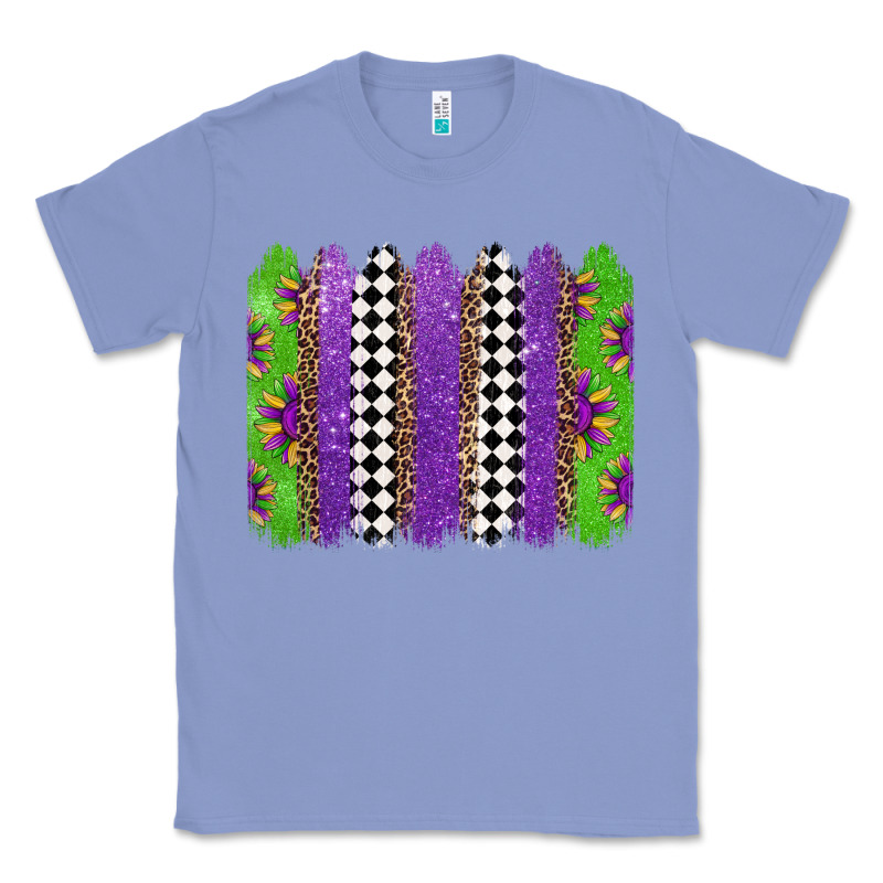 Mardi Gras Brushstrokes Classic Tee by Jasminsmagicworld | Teevron