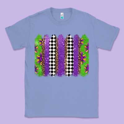 Mardi Gras Brushstrokes Classic Tee Designed By Jasminsmagicworld