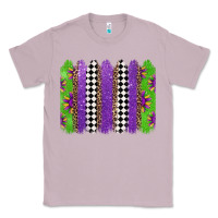Lilac mardi gras brushstrokes Classic Tee - Jasminsmagicworld