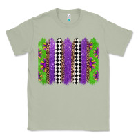 Matcha mardi gras brushstrokes Classic Tee - Jasminsmagicworld