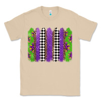 Mushroom mardi gras brushstrokes Classic Tee - Jasminsmagicworld