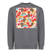 Storm back to school seamless pattern 4 (3600x3600) Heavyweight Sweatshirt - AdoDesignShop