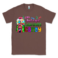 Chestnut just a girl who loves candy Classic Tee - AdoDesignShop