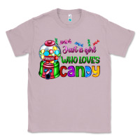 Lilac just a girl who loves candy Classic Tee - AdoDesignShop