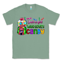 Sage just a girl who loves candy Classic Tee - AdoDesignShop