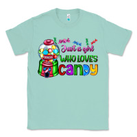 Seafoam just a girl who loves candy Classic Tee - AdoDesignShop