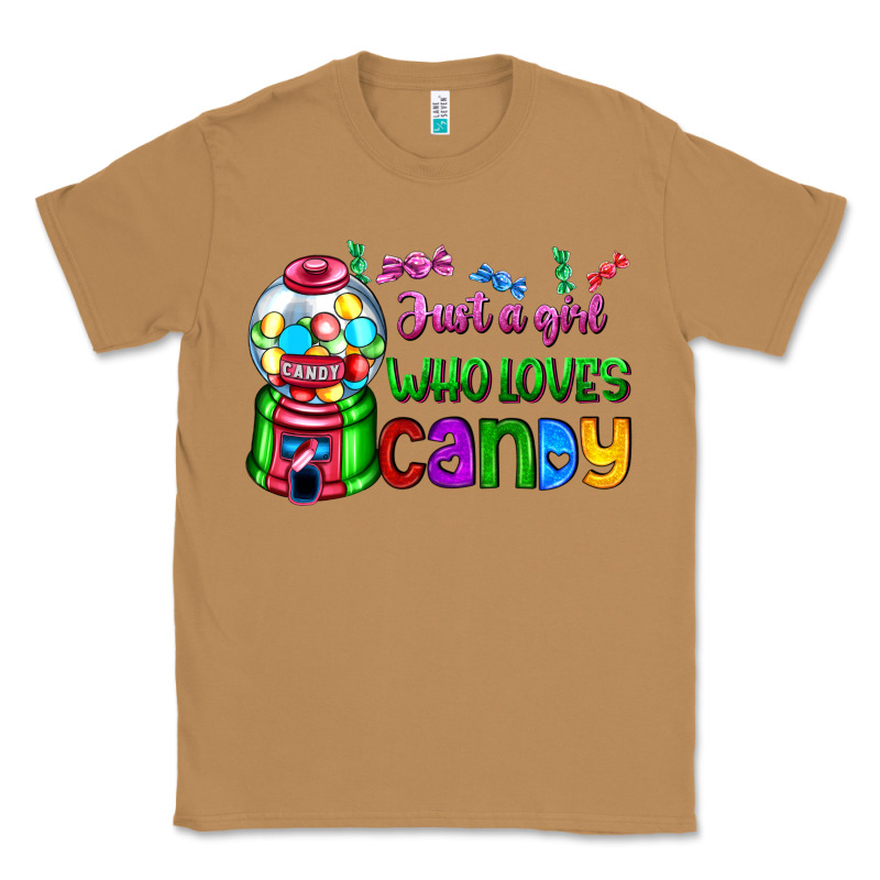 Just A Girl Who Loves Candy Classic Tee by AdoDesignShop | Teevron