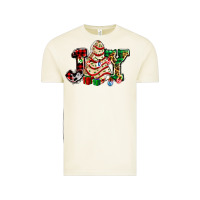 Joy With Christmas Tree Cake Ado Vintage Tee | Teevron