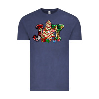 Vintage Denim joy with christmas tree cake ado Vintage Tee - AdoDesignShop
