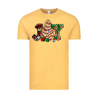Vintage Mustard joy with christmas tree cake ado Vintage Tee - AdoDesignShop