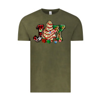 Vintage Olive joy with christmas tree cake ado Vintage Tee - AdoDesignShop