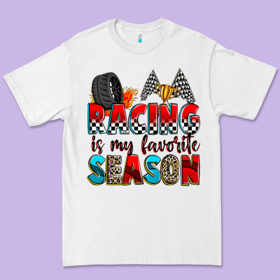 Racing Is My Favorite Season Premium Tee Designed By Zillion Design Studio