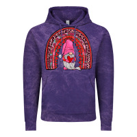 Cloud Purple valentines gnomies rainbow Vintage Hoodie - JahusDesignShop
