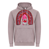 Vintage Zinc valentines gnomies rainbow Vintage Hoodie - JahusDesignShop