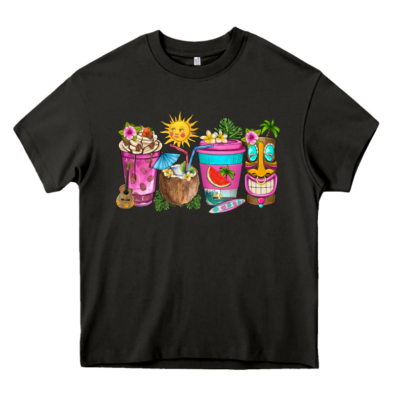 Aloha Coffe Cups Heavy Core Tee by texasbilliewilder | Teevron