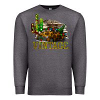 Charcoal Heather Rusty Grunge Car Vintage Premium Sweatshirt - Bettercallsaul