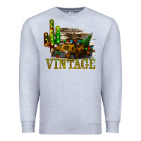 Heather Grey Rusty Grunge Car Vintage Premium Sweatshirt - Bettercallsaul