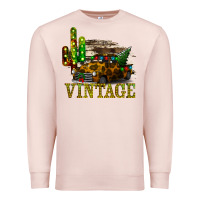Pale Pink Rusty Grunge Car Vintage Premium Sweatshirt - Bettercallsaul
